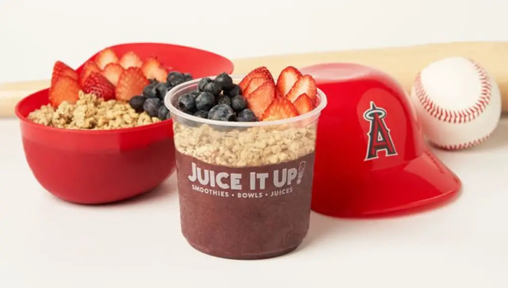 Juice It Up! Brings Renowned Açaí and Dragon Fruit Bowls to the Plate in Multi-Year Partnership With Angels Baseball